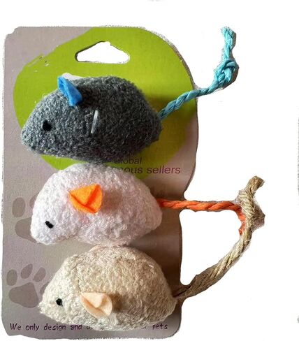 لعبة Cat Toy Interactive Toy Plush Kittens Kitty Mouse على شكل لعبة ، ألعاب الماوس الداخلي Cat Cat Toy Cats Dogs in Saudi Arabia
