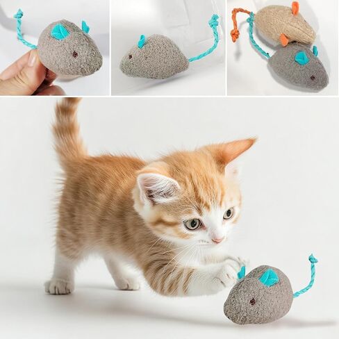 لعبة Cat Toy Interactive Toy Plush Kittens Kitty Mouse على شكل لعبة ، ألعاب الماوس الداخلي Cat Cat Toy Cats Dogs in Saudi Arabia