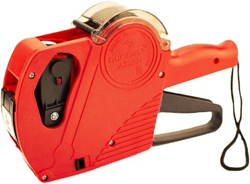 ZZT Red Price Puns ، Punding Puns مع 8 أرقام علامة السعر ، صانع تسمية التسعير لـ DIY ، سوبر ماركت in Kuwait