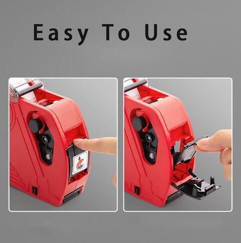 ZZT Red Price Puns ، Punding Puns مع 8 أرقام علامة السعر ، صانع تسمية التسعير لـ DIY ، سوبر ماركت in Kuwait