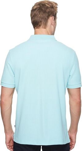 Nautica Men's Classic Short Sleeve Solid Performance Deck Polo Shirt in Saudi Arabia