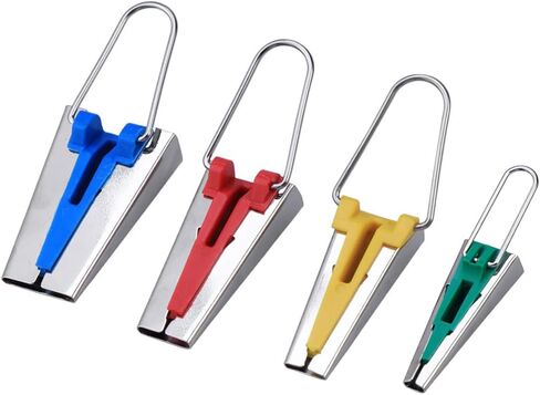 jojofuny Sewing Bias Tape Maker Set 4 Sizes (6mm 12mm 18mm 25mm) for Quilting and Binding Easy Fabric Binding Tools for DIY Sewing Projects in Saudi Arabia