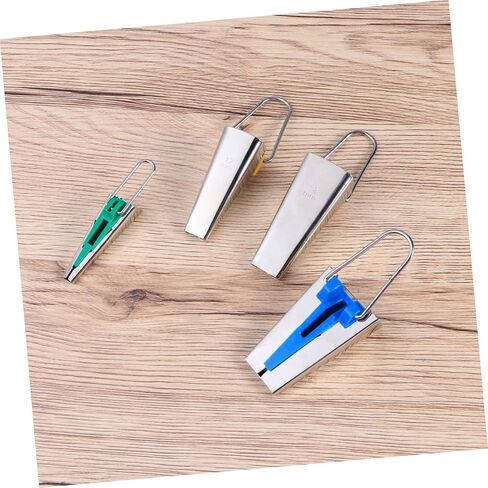 jojofuny Sewing Bias Tape Maker Set 4 Sizes (6mm 12mm 18mm 25mm) for Quilting and Binding Easy Fabric Binding Tools for DIY Sewing Projects in Saudi Arabia