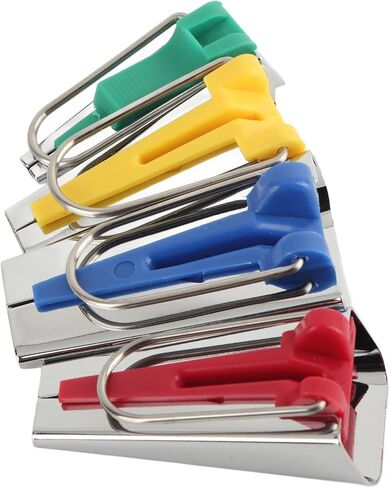 Fydun Bias Tape Maker, 4Pcs Makers Manual Sewing Accessories, Simple Good Mechanical Handmade Cloth Patchwork Tools P Ties High GTH Accessories, for Tapestries Carpets in Saudi Arabia