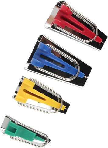 Fydun Bias Tape Maker, 4Pcs Makers Manual Sewing Accessories, Simple Good Mechanical Handmade Cloth Patchwork Tools P Ties High GTH Accessories, for Tapestries Carpets in Saudi Arabia