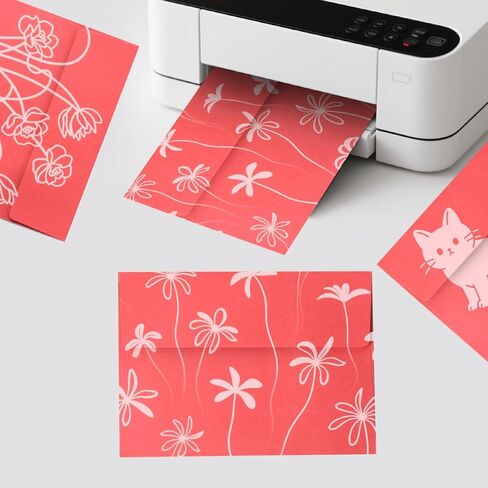 بطاقات وأظرف فارغة 4 × 6 ، 30 حزمة 10 ألوان دعوة متنوعة بطاقات مطوية مع 30 مظاريف المخروط الذاتي A4 ، شكرا لك بطاقات المعايدة الفارغة ، DIY ، طباعة مخصصة ، حفل زفاف وعيد ميلاد in Kuwait