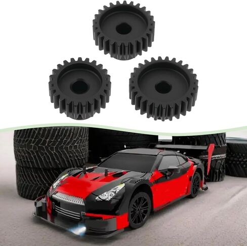 3Pcs RC Pinion Gear 32P 5mm Mod 0.8 Pinion Gear Set 23T 25T 27T 40CRO Chrome Steel Pinion Motor Gear Suitable for 32 Pitch RC Car Truck Spur Gear in Kuwait