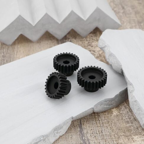 3Pcs RC Pinion Gear 32P 5mm Mod 0.8 Pinion Gear Set 23T 25T 27T 40CRO Chrome Steel Pinion Motor Gear Suitable for 32 Pitch RC Car Truck Spur Gear in Kuwait