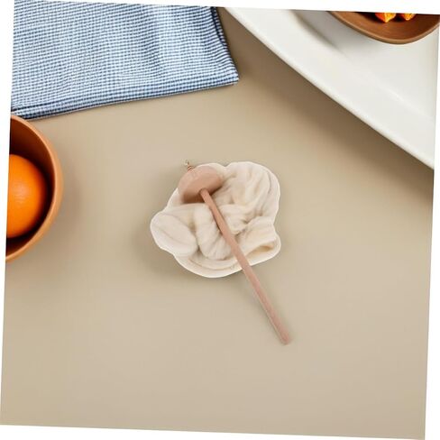 Villcase 1 Set Wooden Drop Spindle Kit Thardle Weaving Tool for Wool Spinning Portable Yarn Spinner مع منظم تخزين الخيط للمبتدئين والمحترفين in Kuwait