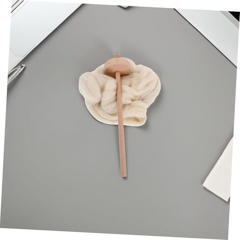 Hoodancos 1 Set Drop Drop Spindle Top Whorl Creative Wool Spinner Tool للمبتدئين في مطعم Therbroidery Thread Relder طقم لطف الغزل المتين للنسج المنزلي وصيادته in Kuwait
