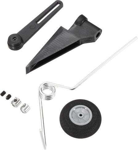 Meccanixity 1 مجموعة مجموعة عجلات ترس الطائرات RC مع مجموعة العجلات العجلات لإكسسوارات الطائرات RC Parts RC Plane Plane بديل in Saudi Arabia