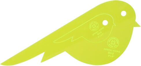 Missouri Star Spring Icon Template - Acrylic Nesting Deflates for thediqué & paper crafts - 4 "× 2.5" in Kuwait