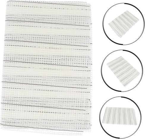 Homsfou 1PC Tapestry Mesh Cloth لتصنيع أداة حرفة متينة للتطريز للمشاريع الإبداعية الخفيفة الوزن والمحمولة لوازم الكروشيه المحمولة in Saudi Arabia
