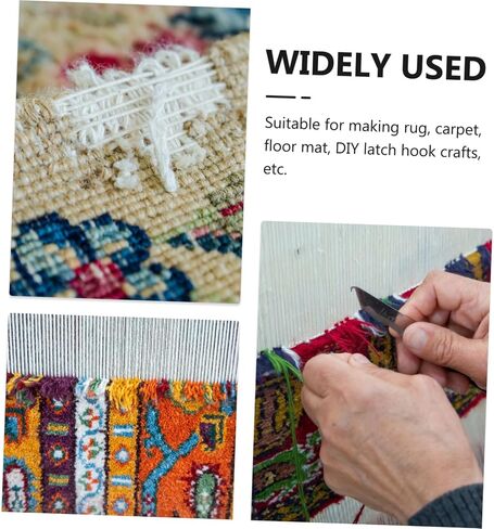 ARTIBETTER Crochet Material Rug Making Mesh Net Fabric Floor Mat Crochet Mesh Rug in Saudi Arabia