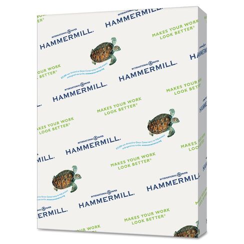 Hammermill 103309CT Recycled Colored Paper, 20lb, 8-1/2 x 11, Blue, 5000 Sheets/Carton in Saudi Arabia