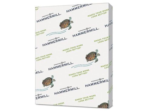 Hammermill 103309CT Recycled Colored Paper, 20lb, 8-1/2 x 11, Blue, 5000 Sheets/Carton in Saudi Arabia