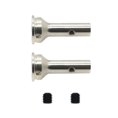 2X #45 for CVD Axle, 8x33.5mm for 1/7 for ARRMA 6S for Felony for Infraction for Limitless for Mojave 1/8 for Typhon 6S for Parts(Silver) in Kuwait