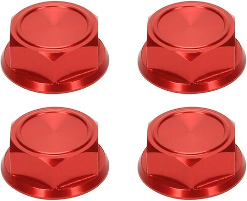 لـ RCAWD لـ Aluminium Wheel Nut 24mm لـ Arrma 1/5 8s لـ BLX لـ Kraton for Outcast for RTR & Exb for Roller for Hopups for parts (Blue) in Kuwait