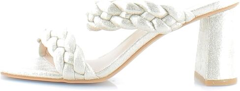 DOLCE VITA Women's PAILY Heeled Sandal, Light Blue Denim, 7.5 in Saudi Arabia
