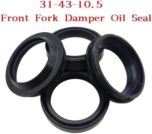 31x43x10.5 31 43 10. Oil Seal & Dust Cover Front Fork for CR80R CRF 110 125 MSX125 MTX50 MTX80 XL185 XR 200(2pcs Oil Seal) in Kuwait