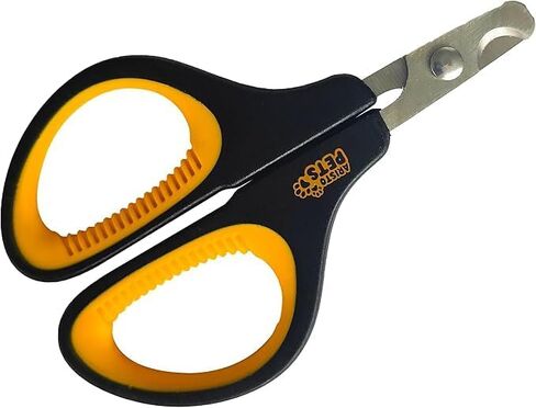 Cat Nail Clippers-تقليم مخلب الفولاذ المقاوم للصدأ المحترف للقطط والقطط والهامستر والأرانب والطيور والحيوانات الصغيرة-حادة وآمنة وسهلة الاستخدام للحيوانات الأليفة in Saudi Arabia