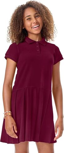 Classroom School Uniforms Girls' Pique Polo Dress in Kuwait