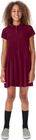 Classroom School Uniforms Girls' Pique Polo Dress in Kuwait