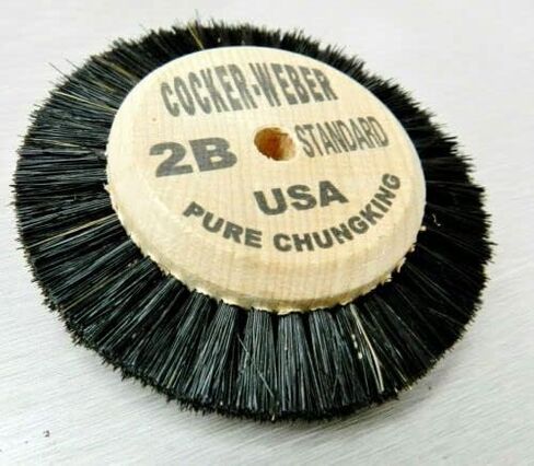 Wood Hub Brush Jewelers Polishing Wheel Chungking 2 Row 2B Cocker Weber Made in USA in Saudi Arabia