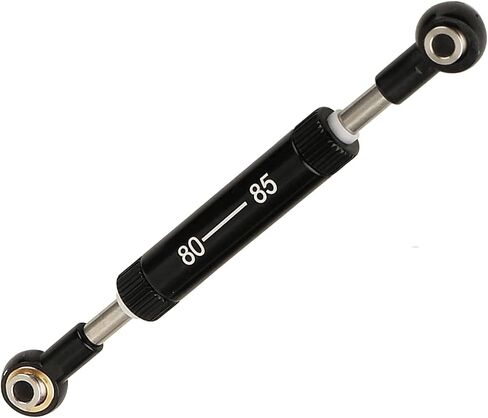 Adjustable 75-100mm Steering Link Rod Panhard Bar Servo Linkage for 1/10 RC Crawler Axial SCX10 90046 Tamiya CC02 HSP TRX4 (red 90-95mm) in Saudi Arabia