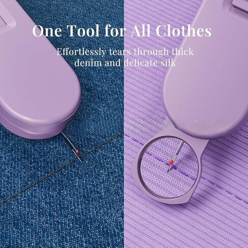 Thread Picker مكبّر التماس-أداة مزيل Seam Ripper & Stitch ، قاطع مؤشر ترابط قابل للسحب آمن ، مناسب للإبرة ، ورفع الخياطة ، وإزالة مؤشر ترابط التطريز in Kuwait