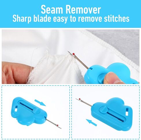 دليل التماس المغناطيسي Kfhensomr مع Ripper ، 3pcs ، دليل hemmer من طبقات المغناطيس متعددة الوظائف مع مقياس ، أدلة طبقات مغناطيسية لآلة الخياطة ، أداة إكسسوارات خياطة عالمية للخياطة in Kuwait