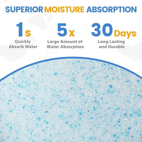 Neword Crystals القمامة القمامة مرفقة بخفة التحكم في الرائحة الرائحة 14 رطلا (2 عبوة من 7 رط in Kuwait