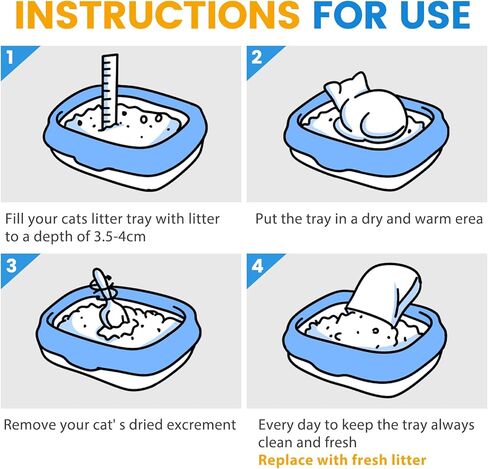 Neword Crystals القمامة القمامة مرفقة بخفة التحكم في الرائحة الرائحة 14 رطلا (2 عبوة من 7 رط in Kuwait