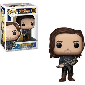 Funko Pop! Marvel: Avengers Infinity War - Bucky Barnes with Weapon, Multicolor, Standard in Kuwait