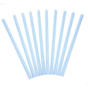 20pcs A4 البلاستيك شريحة المجلدات مقاطع فضفاضة السحب القضيب مقاطع الكتب لمستندات التنظيم ومستلزمات القرطاسية in Kuwait