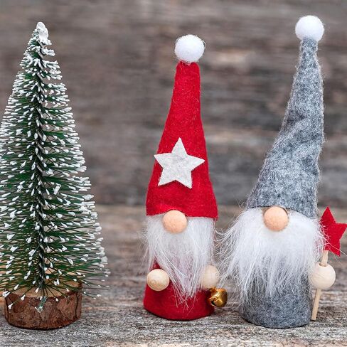 Civaner 24 Pcs Gnome Nose Wool Felt Balls for Crafts Mini Natural Pom Poms Doll Accessories Bulk Small Dwarf Nose Ball for Christmas Halloween DIY Craft Felting(0.6 Inch) in Saudi Arabia
