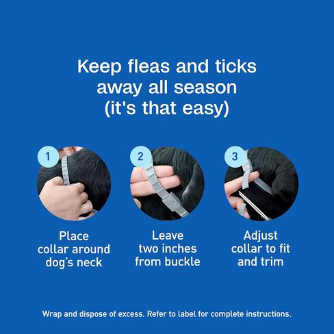 Adams Flea & Trick Twher Plus للكلاب والجزر ، حماية لمدة 6 أشهر ، يتناسب مقاس واحد من جميع الكلاب والجزر ، ويقتل البراغيث والقراد ، ويقوم بصد البعوض لمدة تصل إلى 6 أشهر (باستثناء كاليفورنيا) in Saudi Arabia