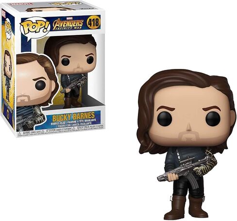 فونكو بوب! Marvel: Avengers Infinity War - Bucky Barnes مع سلاح ، متعدد الألوان ، Standard in Saudi Arabia