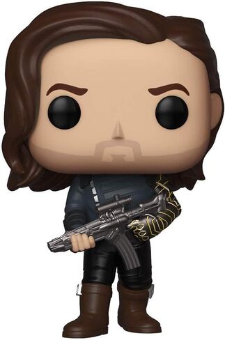 فونكو بوب! Marvel: Avengers Infinity War - Bucky Barnes مع سلاح ، متعدد الألوان ، Standard in Saudi Arabia