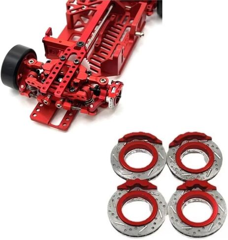 Rc Parts For ZERO-Z For Kyosho For MINI-Z For MINI-Q8 For MINI-Q9 MA020 MA030 FWD For AWD 1/28 Metal Modified Brake Disc For RC Car Parts in Saudi Arabia