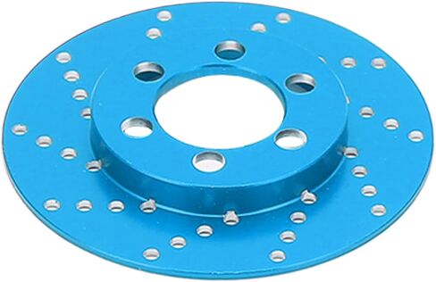 RC Brake Disc Caliper Aluminum Alloy Simulation Wheel Brake System for 1/10 RC Crawler Car Axial SCX10 90046 AXI03007 4pcs 2.2 Inch Wheel Accessories (Blue) in Saudi Arabia