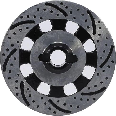 Compatible with Traxxas 1/7 RC Car 4 Pieces for Unlimited for Desert for Racer Adapter Aluminum Wheel Hex Hub Brake Disc and Caliper Disc RC Car Accessories in Saudi Arabia