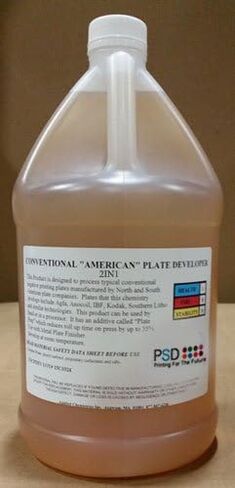 American 2IN1 Negative Plate Developer and Finisher, 1-Gallon in Saudi Arabia