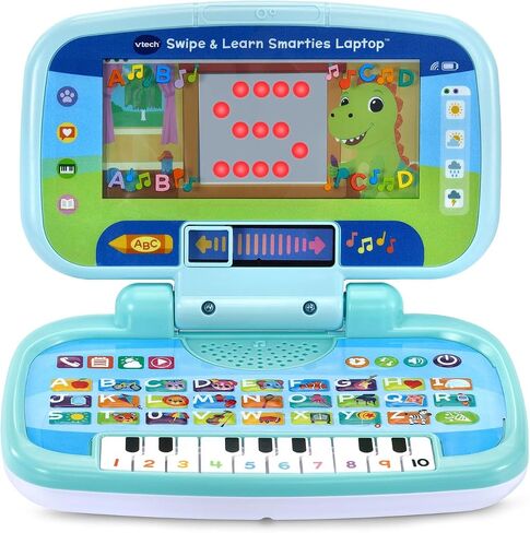 VTech Swipe and Learn Smarties Laptop, Blue in Saudi Arabia