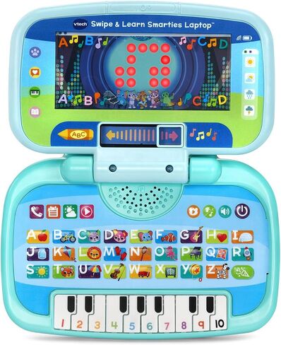 VTech Swipe and Learn Smarties Laptop, Blue in Saudi Arabia