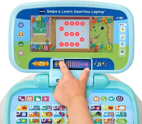 VTech Swipe and Learn Smarties Laptop, Blue in Saudi Arabia