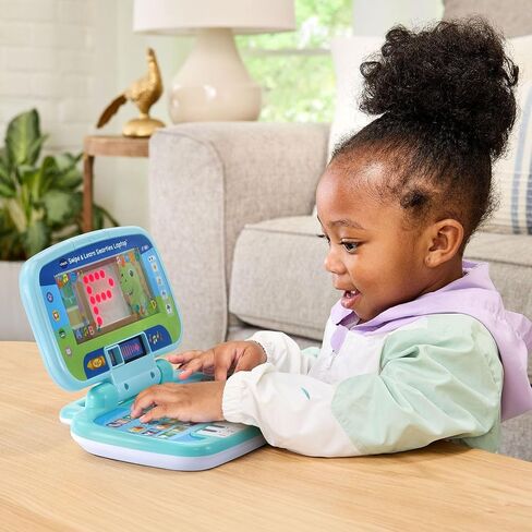 VTech Swipe and Learn Smarties Laptop, Blue in Saudi Arabia