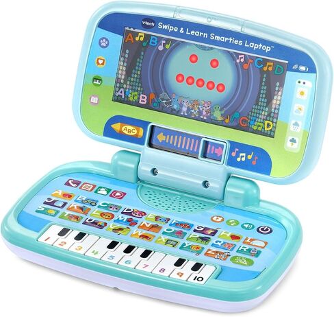 VTech Swipe and Learn Smarties Laptop, Blue in Saudi Arabia