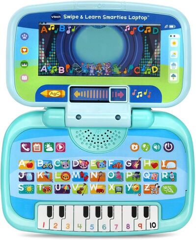 VTech Swipe and Learn Smarties Laptop, Blue in Saudi Arabia