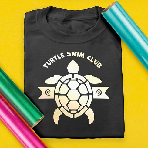 SISER Easyweed Heat Transfer Vinyl 11.8 "× 5ft لفة (لؤلؤة كهربائية) - متوافق مع روميو/جولييت وغيرها in Saudi Arabia